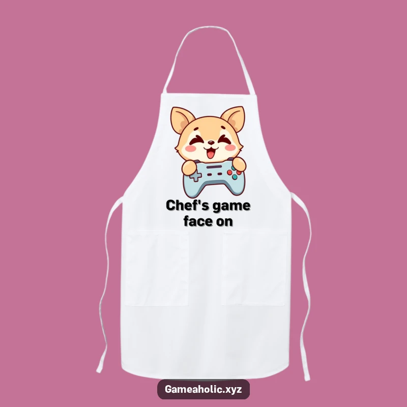 Funny Gaming Animal Apron - Hilarious Chef Gamer Gift