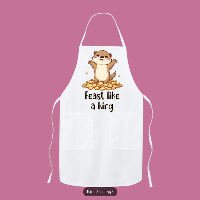 Funny Otter Chef's Apron - Victory in the Kitchen Gift