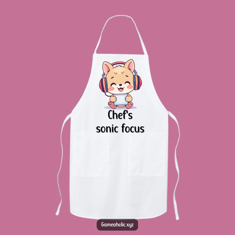 Funny Immersed Animal Apron - Hilarious Screen Time Chef Hero Gift