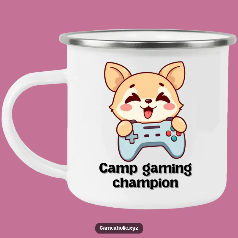 Funny Gaming Animal Camping Mug - Durable & Hilarious Gamer Gift