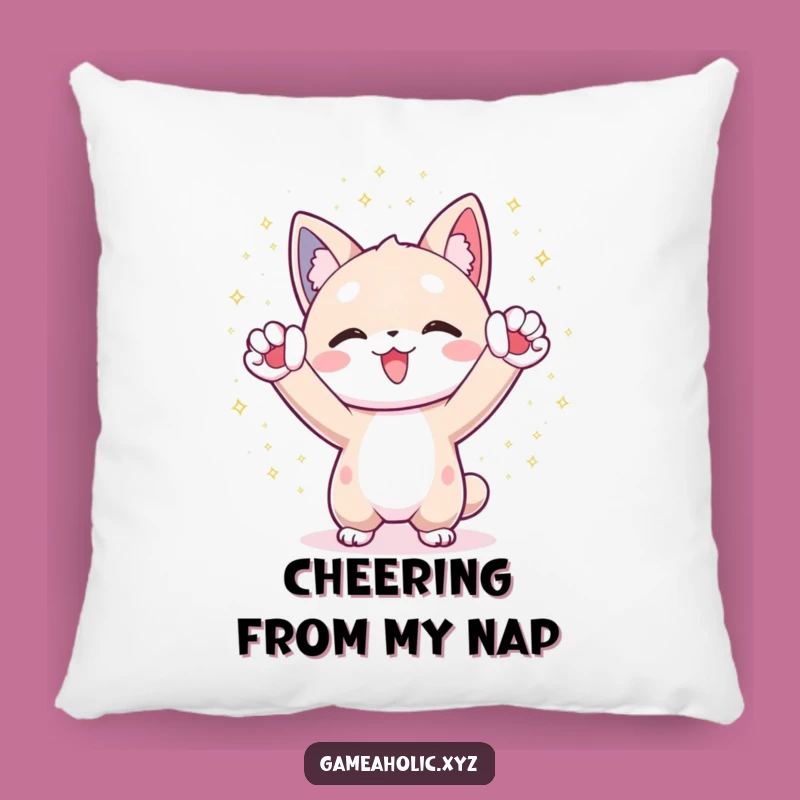 Funny Cheer Pillow: Comfy Character Cushion for Happy Moments