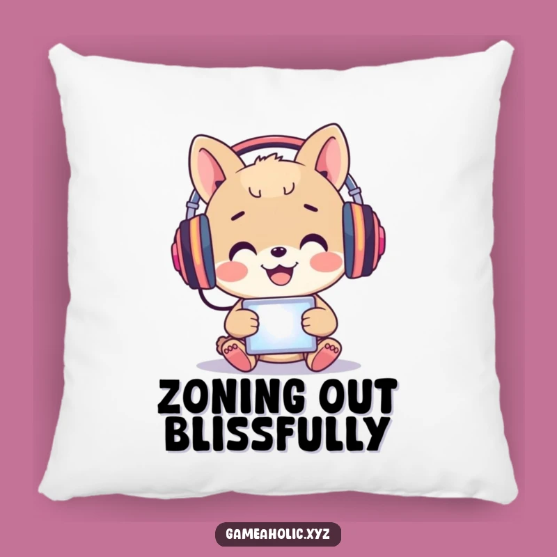 Funny Immersed Animal Pillow - Cozy Happy Screen Lover Comfort