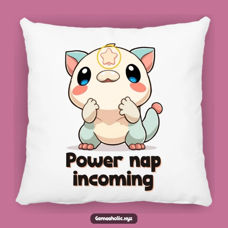 Funny Pillow: Creature Grabbing Power-Up, Comfy Funny Gift for Loungers