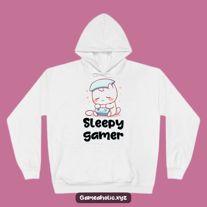 Funny Sleepy Gamer Hoodie: Cozy Gaming Comfort, Perfect Funny Gift