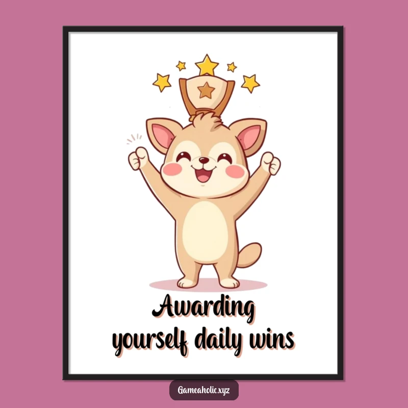 Funny Free Printable Animal Wall Art - Triumphant Award Winner for Your Space