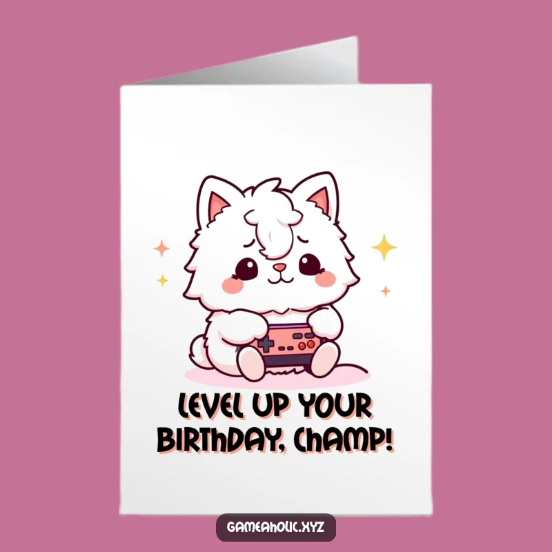 Free Printable Funny Gamer Animal Birthday Card - Epic Win Downloadable Greeting