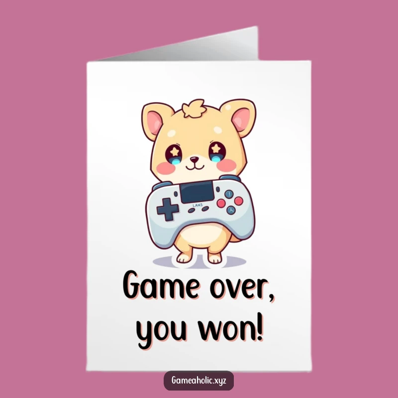 Free Printable Congrats Card: Player One Achievement, Perfect Downloadable for Gamer Wins