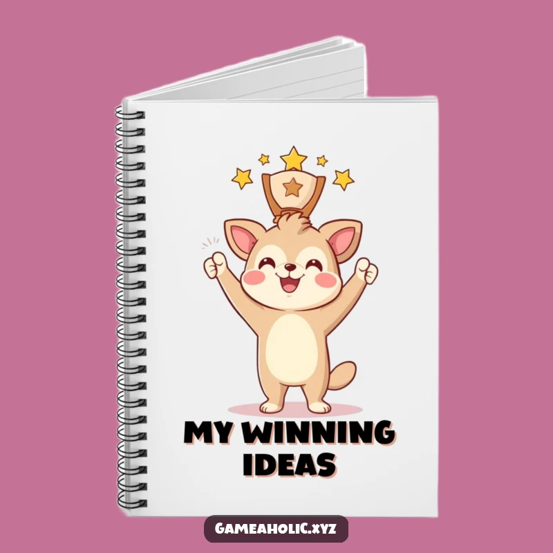 Funny Award Winner Animal Notebook: Record Successes with Humorous Flair