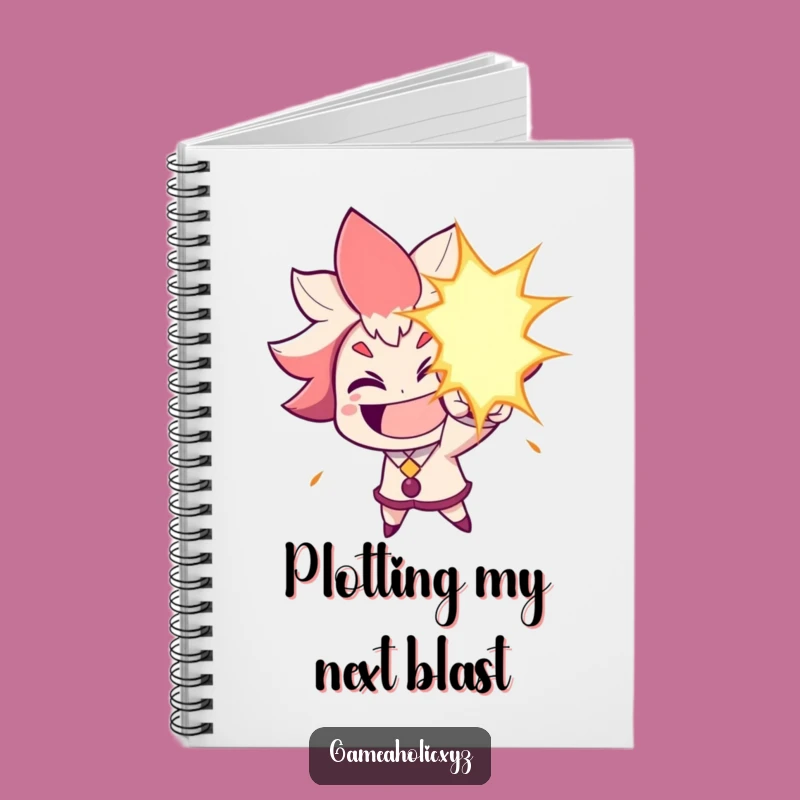 Funny Energy Blast Notebook: Humorous Character Journal Gift