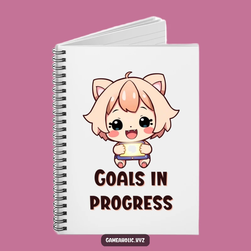 Funny Focused Character Notebook - Cheering Victory Journal, Great Gift!