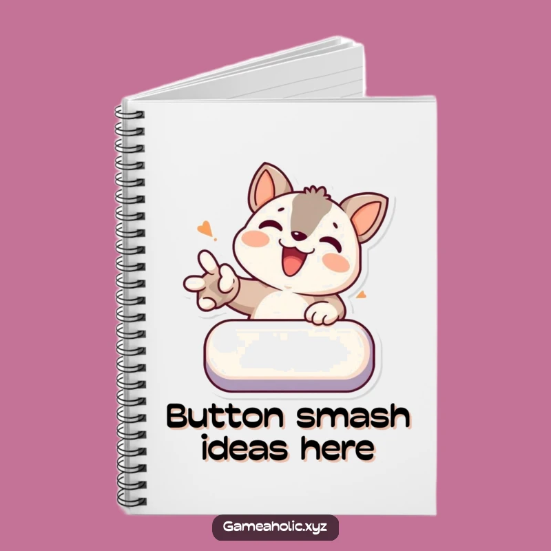 Funny Gamer Animal Notebook - Determined Button Smasher Journal, Great Funny Gift!