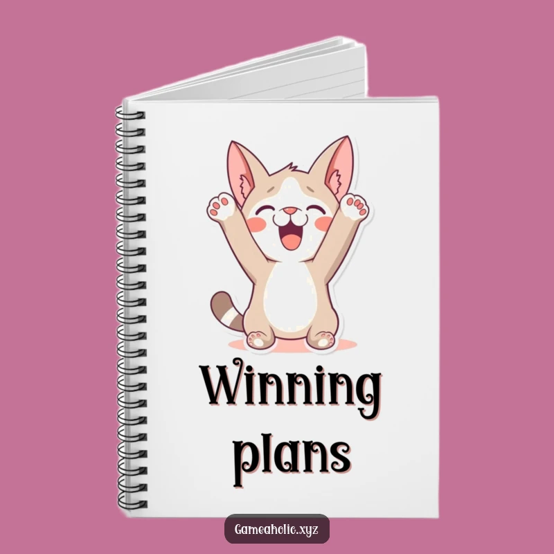 Funny Victory Celebration Notebook: Jot Down Your Winning Ideas