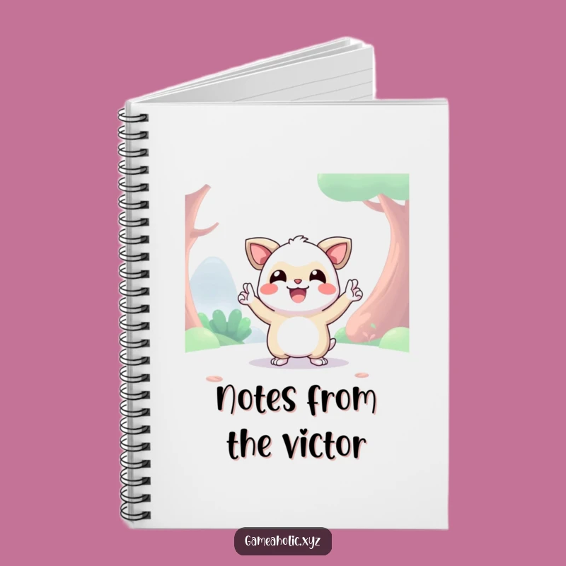 Funny Victory Creature Notebook: Happy Digital Pose Journal, Hilarious Stationery