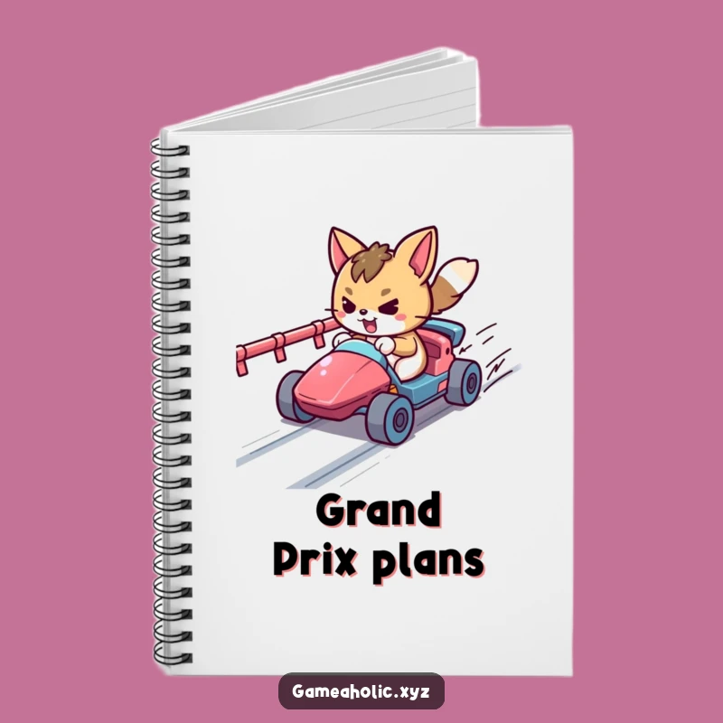 Pixel Racer Notebook: Funny Determined Journal for Game Strategies