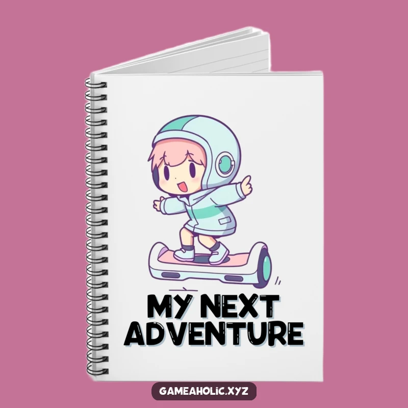 Funny Hoverboard Ideas Notebook: Zippy Character Note-Taking Gift