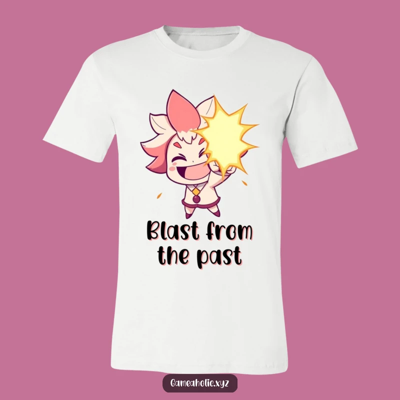 Funny Energy Blast T-Shirt: Humorous Character Apparel Gift Tee