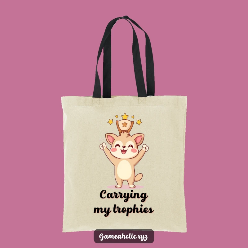 Funny Award Winner Animal Tote Bag: Carry Your Triumphs with Style