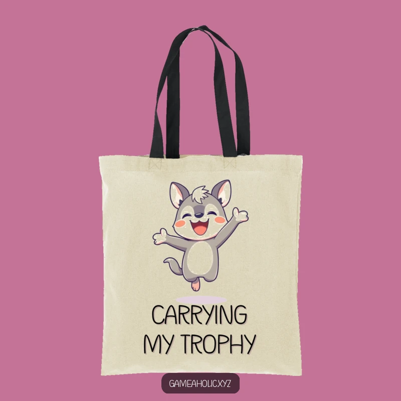 Funny Game Day Tote: Animal Character Bag for Victorious Shoppers and Gifts